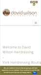 Mobile Screenshot of davidwilsonhair.com